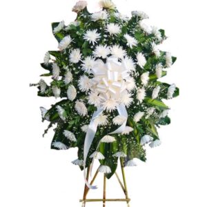Corona Fúnebre Crisantemo