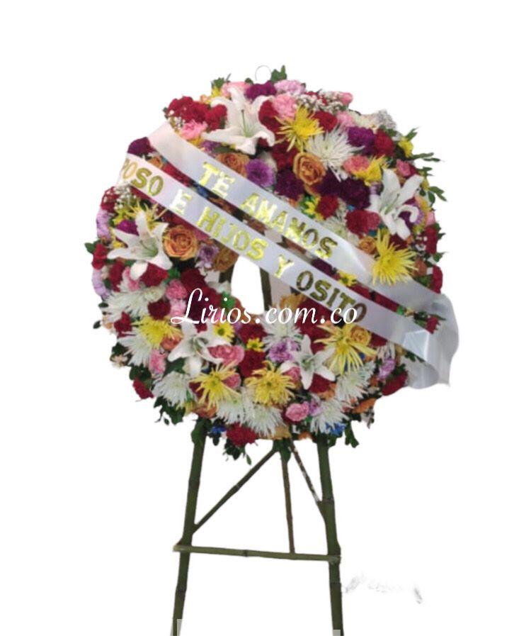 Corona Fúnebre Redonda