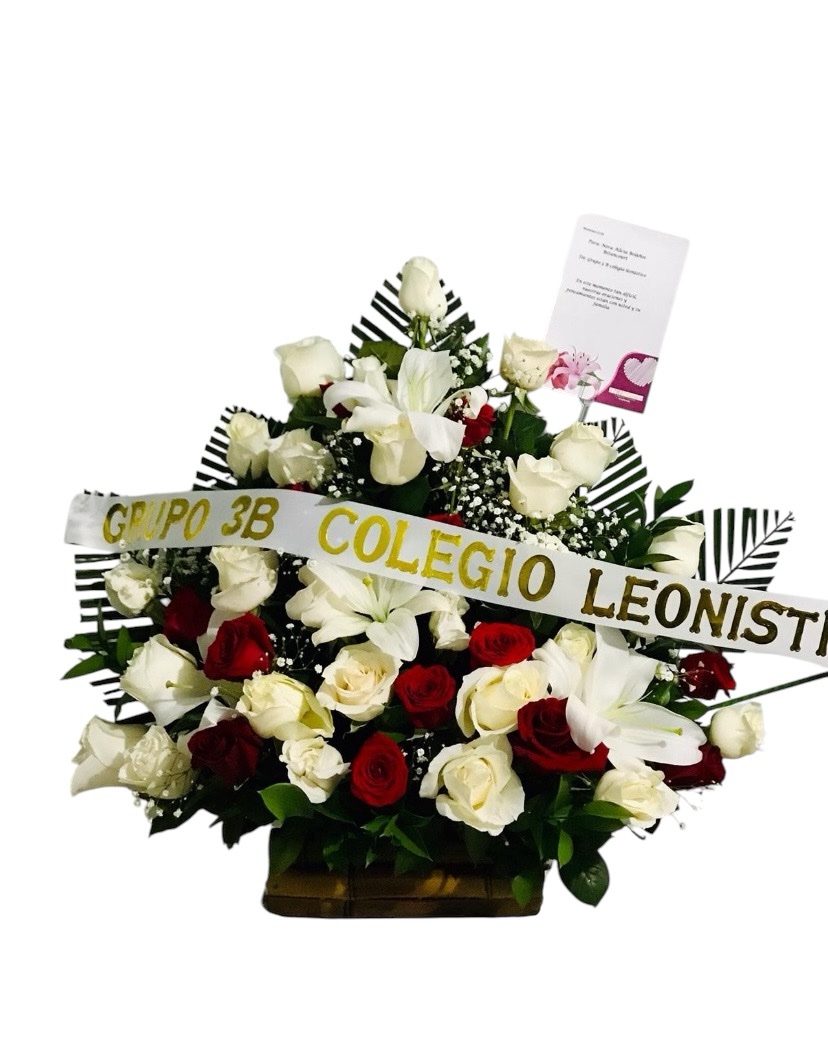 Abanico Fúnebre Lirios Cali