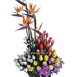 Arreglo floral surtido floristerías en cali
