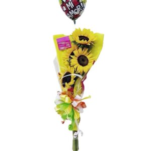 Bouquet de girasoles en cali