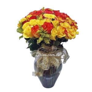 Delicado floral para cumpleaños flores en cali