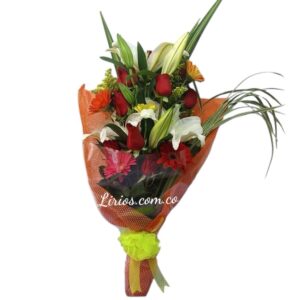 Expresión de amor flores en Cali