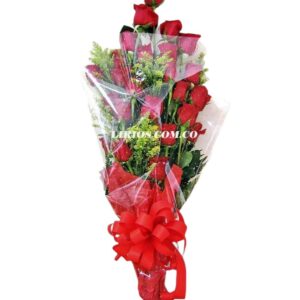 Ramillete De 24 Hermosas Rosas a Domicilio