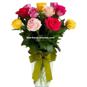 Ramos de Flores en Cristal Cali
