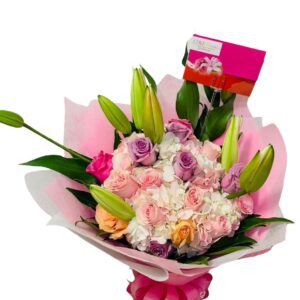 Bouquet de Hortensias