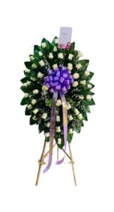 Corona Floral Descansa en Paz