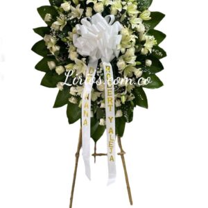 Corona Fúnebre Bellas Flores